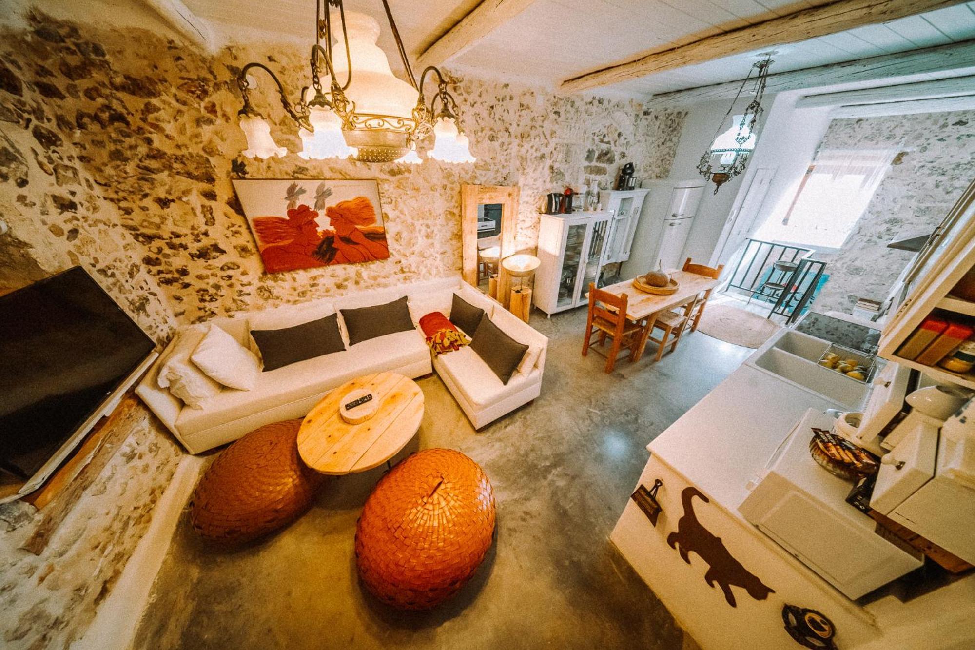 Willa Antonia'S Stonebuilt Mansion With A Private Pool Arménoi Zewnętrze zdjęcie
